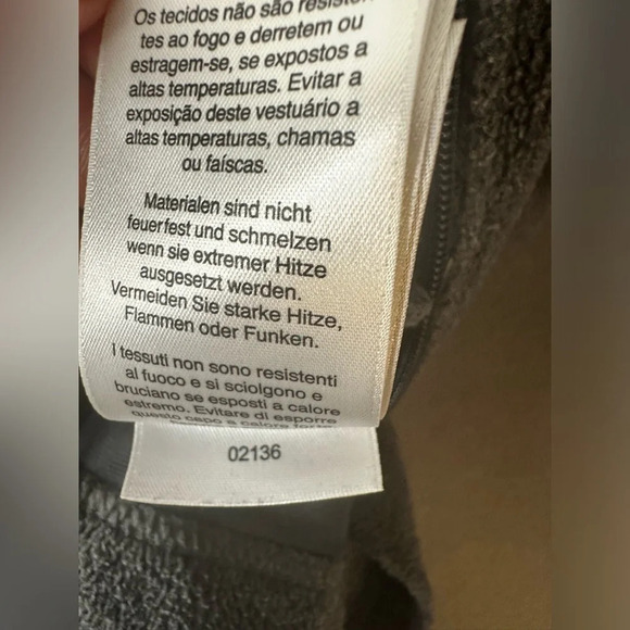 Columbia Vest Men small  Gray  Fleece Full Zip Pockets(g - Picture 3 of 10